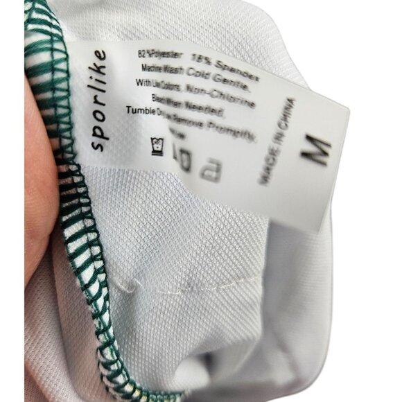 Spolrike Womens Tropical Floral One-Piece Swimsuit Ruffled Straps Medium Beach - Picture 11 of 12